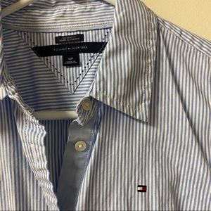 Tommy Hilfiger Cotton Pinstripe Shirt
